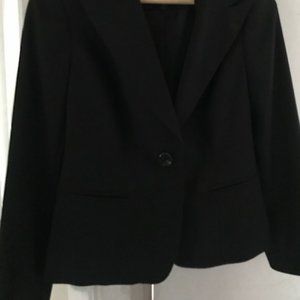 Black, limited blazer
